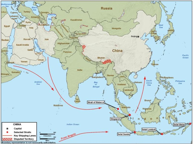 Sealanes - China